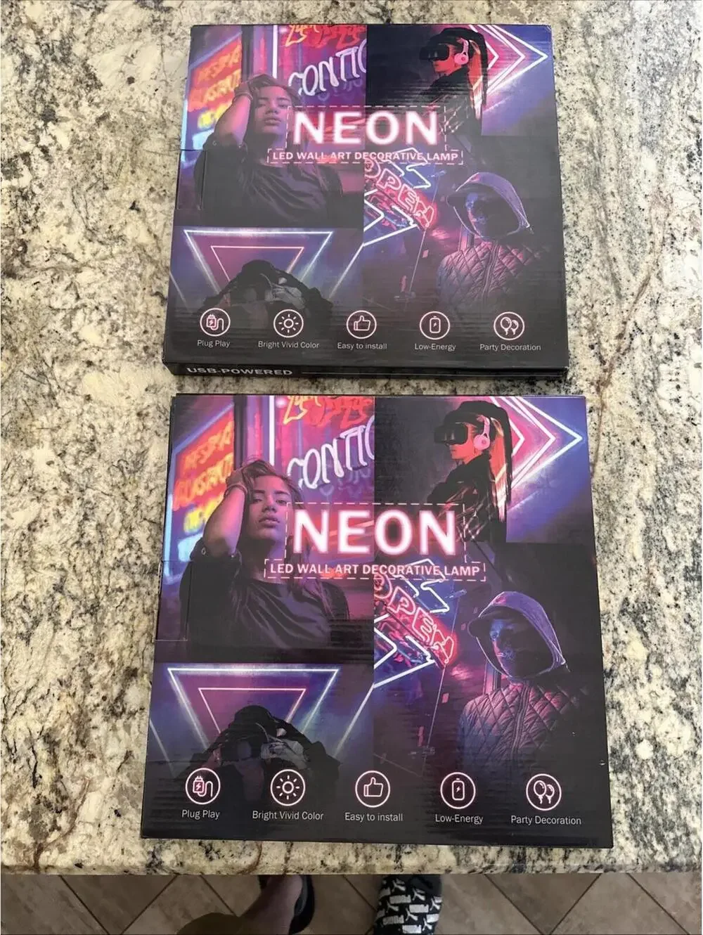 3x Brand New Neon Signs Includes 2 Midnight Bears & 1 Gaming Guy FAST SHIPPING